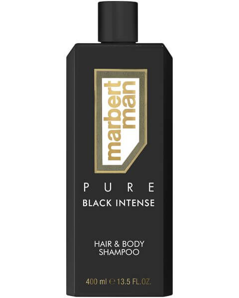 Marbert Man Pure Black Intense Hair & Body Shampoo