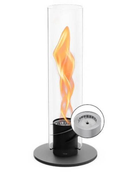 SPIN 900 Tischfeuer schwarz Höfats Tischfeuer SPIN 900 schwarz