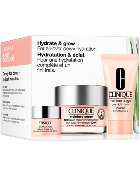 Clinique Feuchtigkeitsplege Moisture Surge Hydrate & Glow Face Care Set
