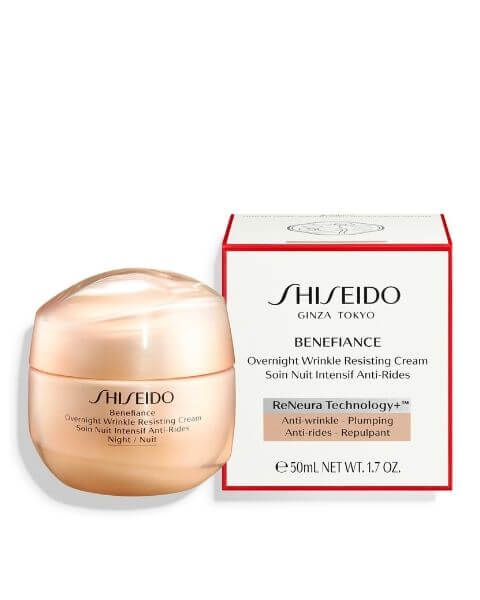 shiseido-benefiance-overnight-winkle-resisting-cream-50ml-bottle-pack-2 Shiseido Benefiance Overnight Wrinkle Resisting Cream