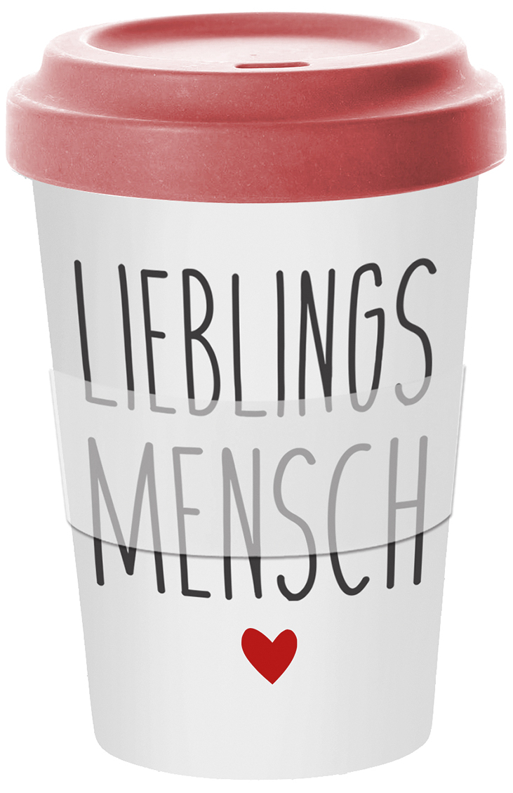 Wohndekoartikel Travel Mug Lieblingsmensch