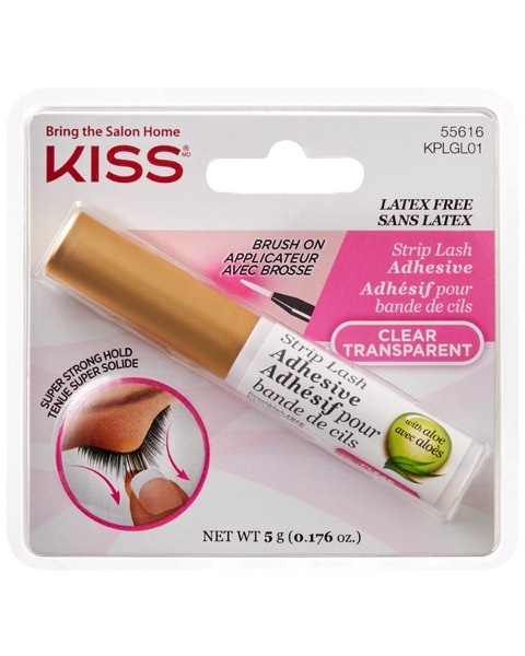 kiss-falsche-wimpern-strip-lash-adhesive-with-aloe-clear-wimpernkleber-1stueck Falsche Wimpern Strip Lash Adhesive with Aloe - Clear