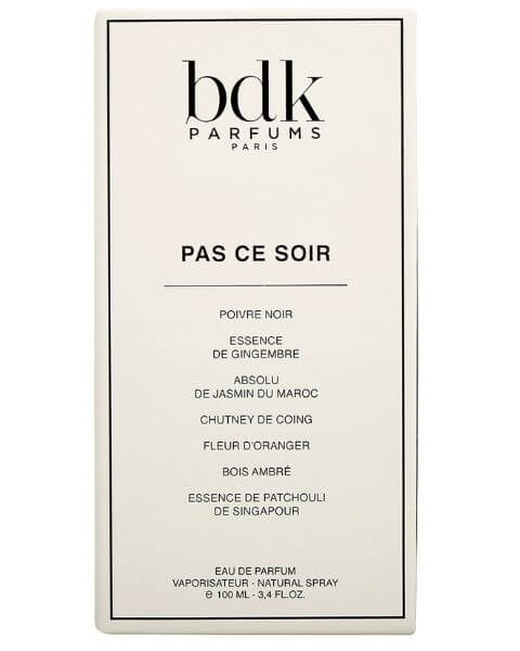 Bdk Parfums Collection Parisienne Pas se Soir Eau de Parfum