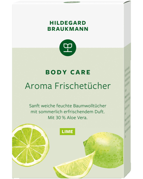 Hildegard Braukmann Body Care Aroma Frischetücher Lime
