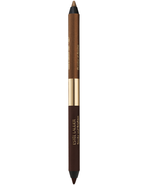 Estee-Lauder-Augen-Make-up-Smoke-and-Brighten-Kajal-Eyeliner-Duo-03-Dark-Chocolate-Rich-Bronze Estée Lauder Augen Make up Smoke and Brighten Kajal Eyeliner Duo
