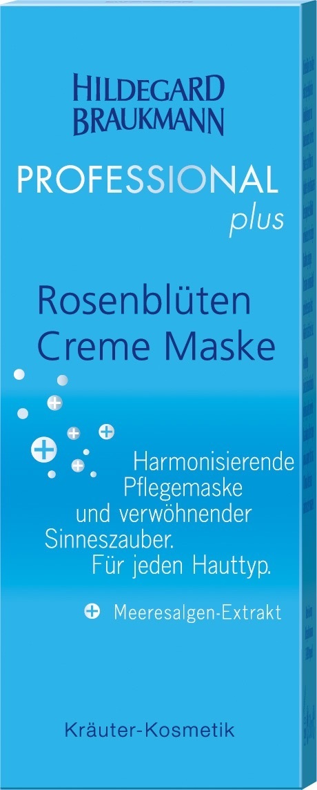Professional Rosenblüten Creme Maske