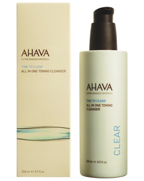 ahava-time-to-clear-all-in-one-toning-cleanser-reinigungslotion-250ml-fs Ahava Time To Clear All in one Toning Cleanser