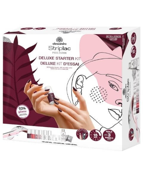 Alessandro Striplac Peel or Soak Deluxe Starter Kit