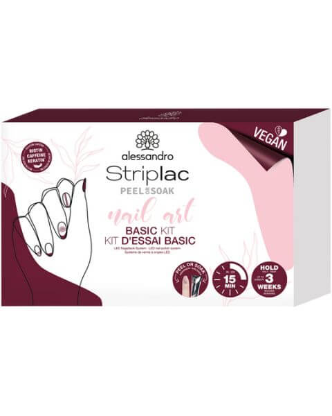 Striplac Peel or Soak Nail Art Basic Kit Alessandro Striplac Peel or Soak Nail Art Basic Kit