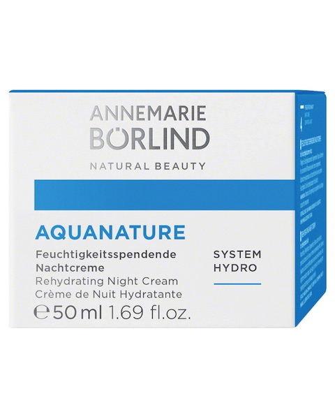 ANNEMARIE BÖRLIND AQUANATURE Feuchtigkeitsspendende Nachtcreme