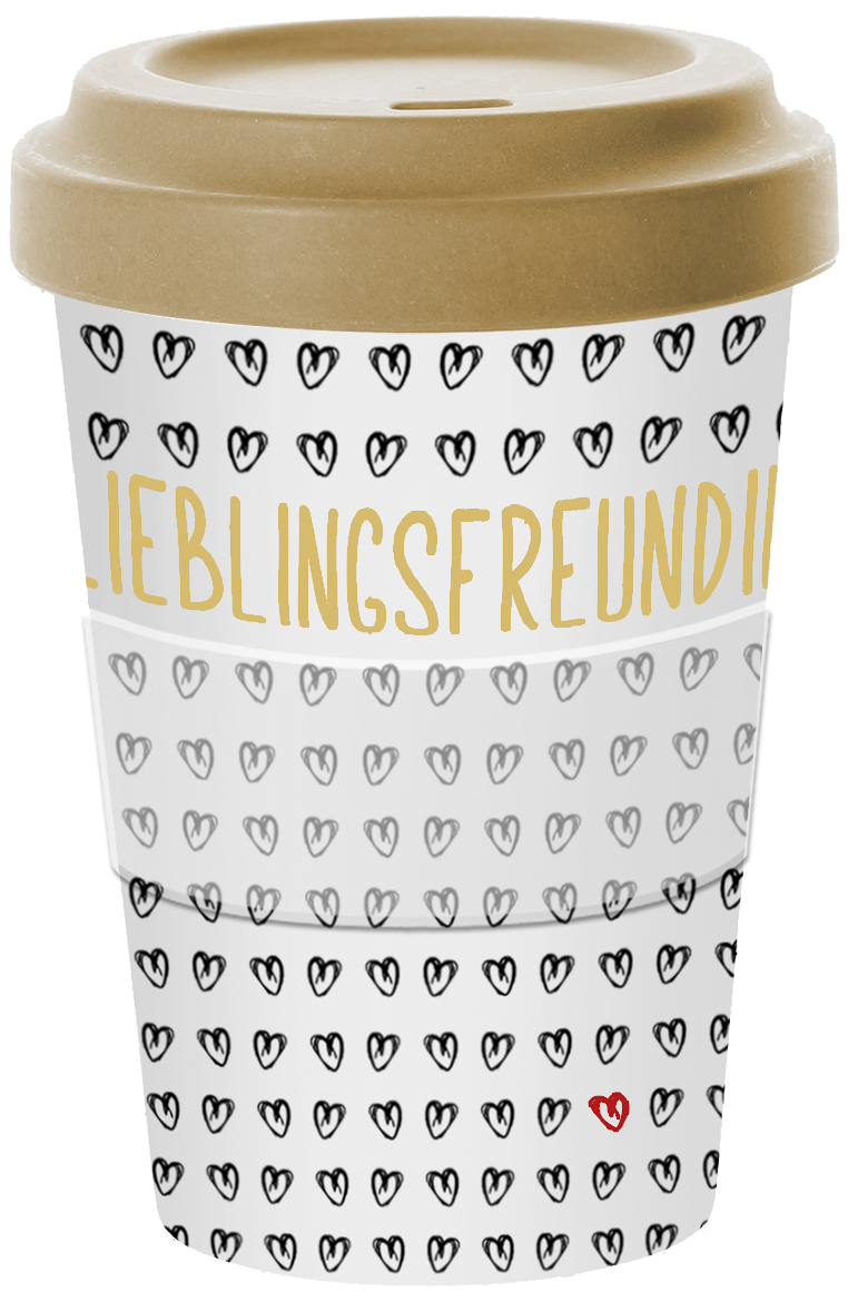 Wohndekoartikel Travel Mug Lieblingsfreundin