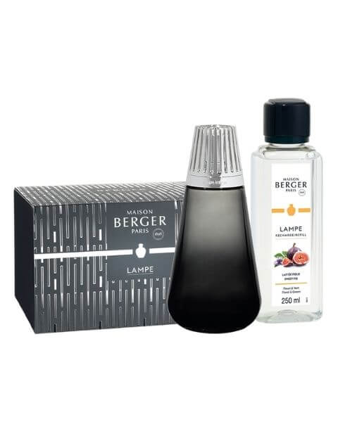 Maison Berger Die Schwarzen und Grauen Lampe Amphora Noire Set