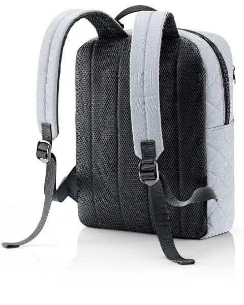 reisenthel-classic-backpack-m-rhombus-light-grey-back Reisenthel Travelling Classic Backpack M