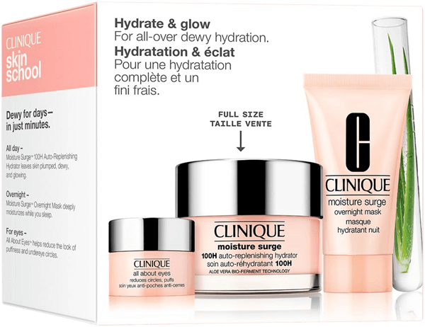 Clinique Feuchtigkeitspflege Moisture Surge Hydrate & Glow Pflegeset