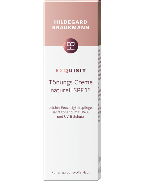 Hildegard Braukmann Exquisit Tönungs Creme naturell SPF 15