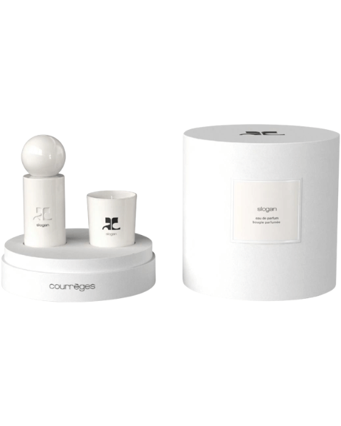 Courreges-Slogan-Set Slogan Set = EdP Nat. Spray 100 ml + Duftkerze 75 g